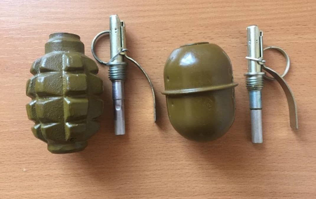 Күдіктіден тәркіленген жарылғыш зат