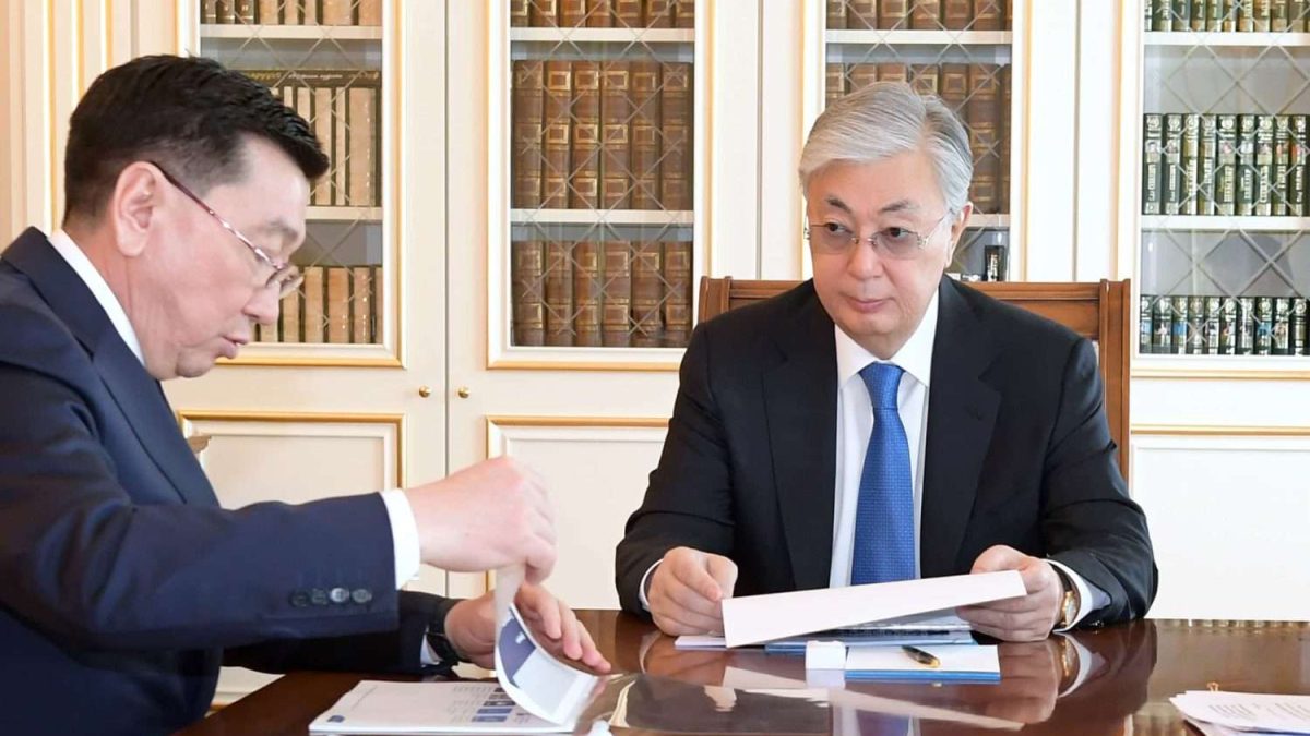 Қасым-Жомарт Тоқаев пен Алик Айдарбаев
