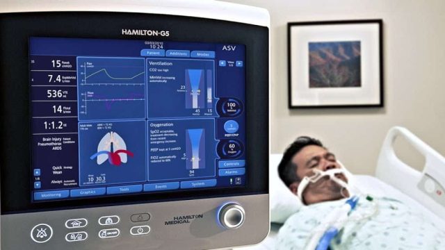 Аурухананың бәрі өкпені жасанды желдету аппаратымен қашан қамтылады?