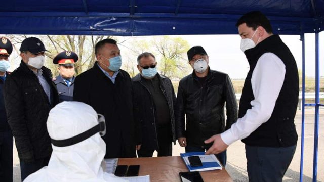 Камалжан Надыров Алматы облысына арнайы іссапармен барды