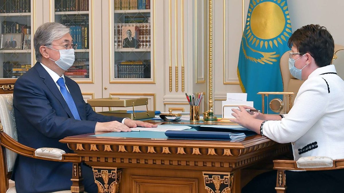 Қасым-Жомарт Тоқаев пен Наталья Годунова