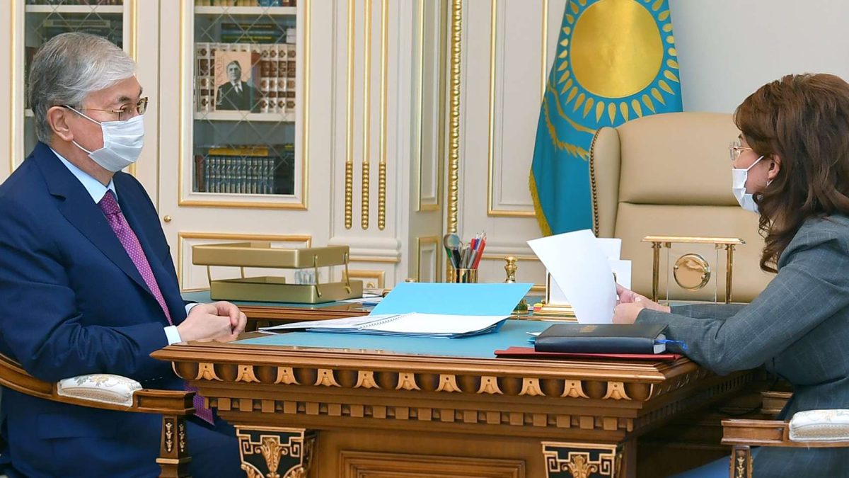 Қасым-Жомарт Тоқаев пен Аида Балаева