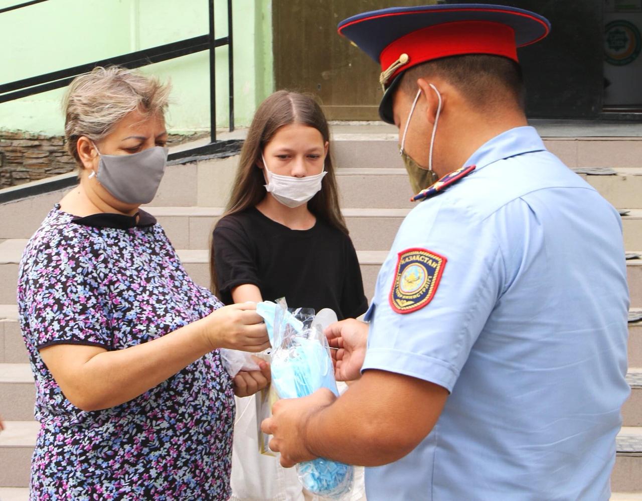 полиция, маска