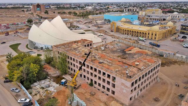 Түркістанның әкімшілік-іскерлік орталығында 14 нысанның құрылысы аяқталды
