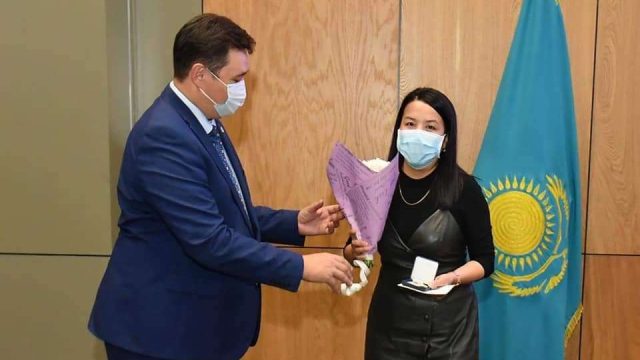 Түркістан облысының медицина мамандары марапатталды