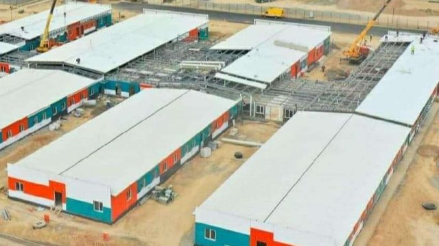 Түркістанда 200 орындық модульді аурухананың құрылысы жүріп жатыр