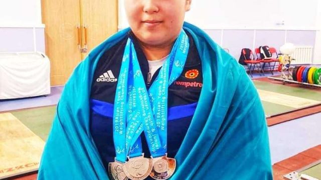Қызылордалық зілтемірші Айсамал Сансызбаева Әлем кубогының чемпионы атанды