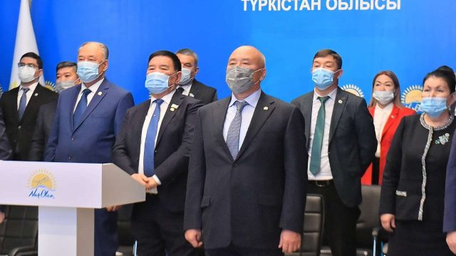 Түркістан делегаты Nur Otan партиясының бастамаларына қолдау білдірді
