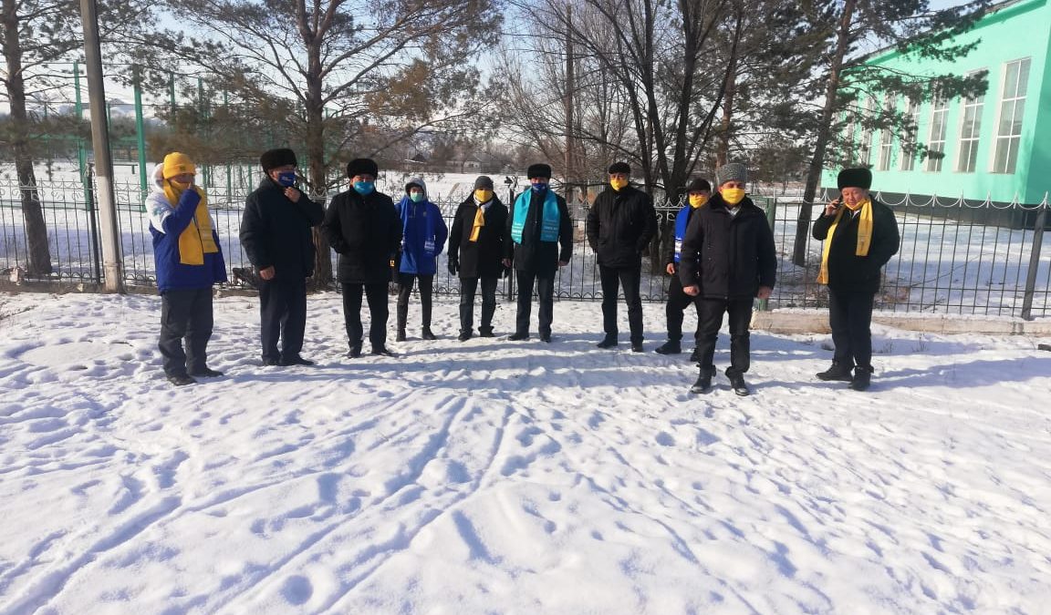 Nur Otan, Көксу ауданы