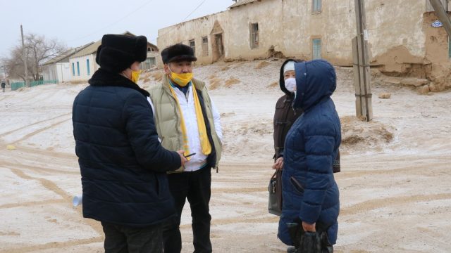 Батыс Қазақстан облысында «Есіктен есікке» акциясы жалғасып жатыр