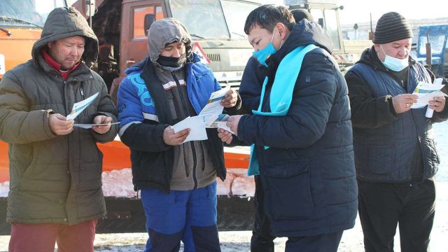 Аудандық мәслихатқа кандидаттар сайлауалды бағдарламасын таныстырды