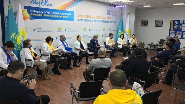 Партия Көкшетаудағы Ауған соғысы ардагерлерінің мәселесін бақылауына алды