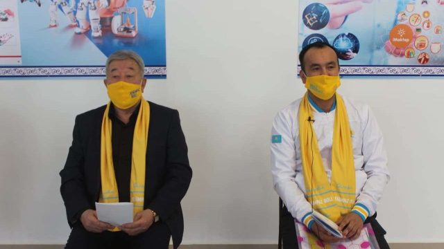Кандидаттар Пятимар бастауыш партия ұйымының мүшелерімен кездесті