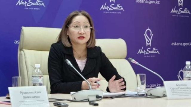 Сархат Бейсенова Нұр-Сұлтанның бас санитар дәрігер болып тағайындалды