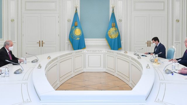 Президент Өзбекстанның сыртқы істер министрімен кездесті