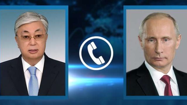 Қасым-Жомарт Тоқаев пен Владимир Путин не туралы сөйлесті?