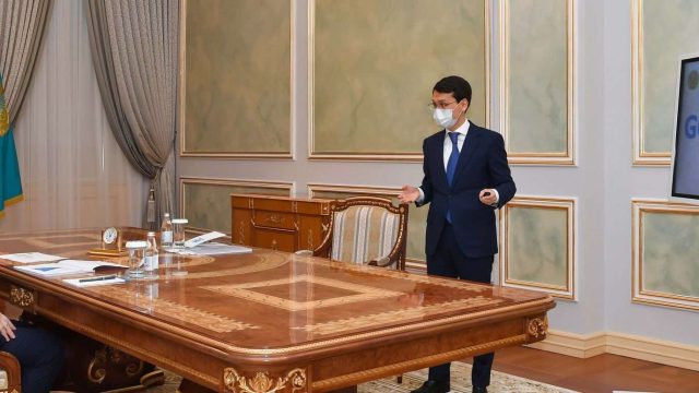 Бағдат Мусин президентке есеп берді