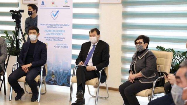 Алик Шпекбаев Алматының бизнес қауымдастығымен кездесті