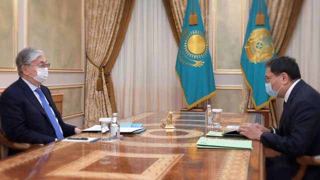 Президент Ұлттық банк төрғасына азық-түлік бағасына қатысты тапсырма берді
