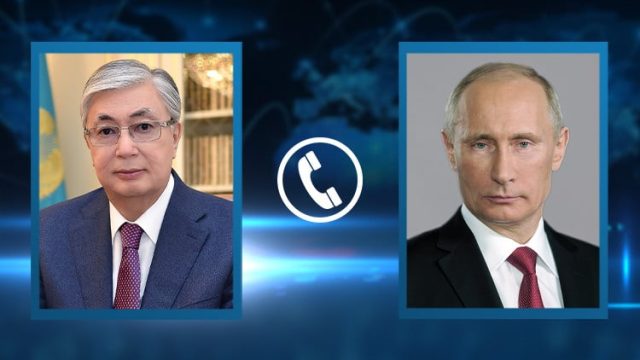 Путин Тоқаевқа Украина арасындағы келіссөздердің барысы туралы айтты
