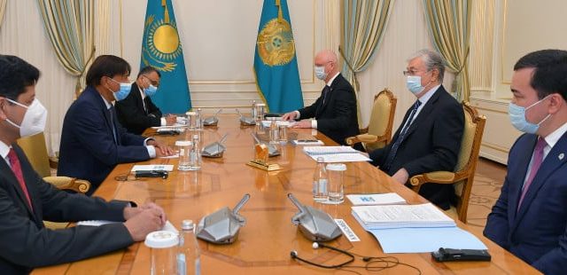 Президент ArcelorMittal компаниясының төрағасын қабылдады