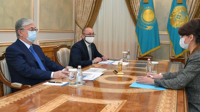 Аида Балаева президентке экологиялық ағарту шаралары туралы айтты