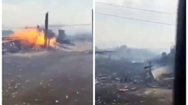 Солтүстік Қазақстан облысының бір ауылында үлкен өрт болды