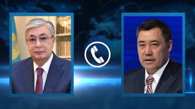 Қасым-Жомарт Тоқаев Қырғызстан және Тәжікстан президенттерімен сөйлесті