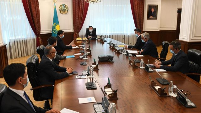 Асқар Мамин Orano директорлар кеңесінің төрағасымен кездесті