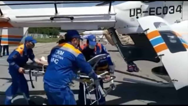 Шарында құтқарылған қыз: Жартасқа шығып алдым