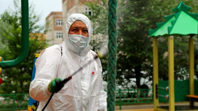 Құлсарыда дезинфекциялау жұмыстары басталды