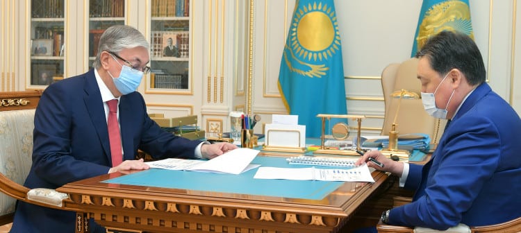 Асқар Мамин, президент