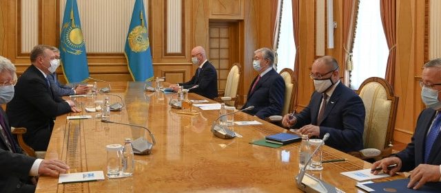 Қасым-Жомарт Тоқаев Ресейдің Астрахан облысы губернаторын қабылдады