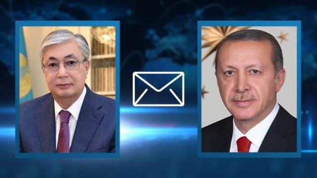 Қасым-Жомарт Тоқаев Түркия президентіне жеделхат жолдады