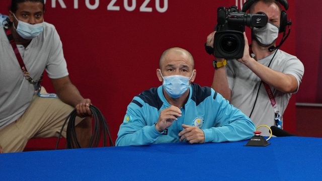 «Тапсырмамызды орындаған жоқ». Бас бапкер балуандардың жеңілісі туралы айтты