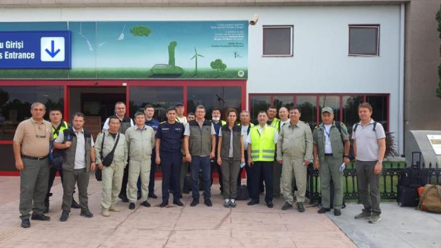 Орман өртін сөндіру үшін жіберілген Қазақстан тікұшақтары Түркияға жетті