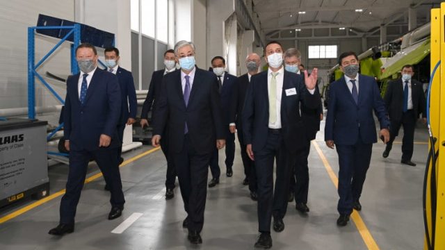 Қасым-Жомарт Тоқаев CLAAS зауытына барды