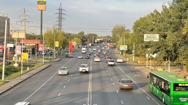 Алматыда Желтоқсан көшесі уақытша жабылады