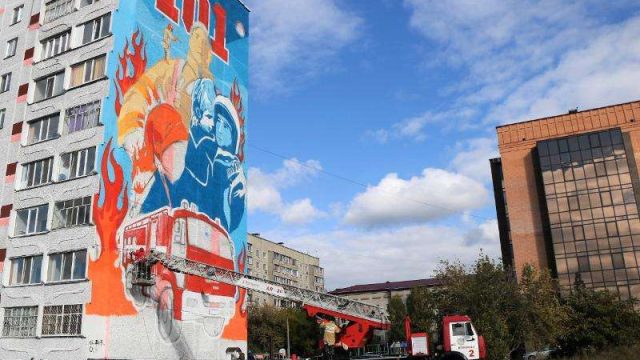 Петропавлда өрт сөндірушілердің құрметіне мурал пайда болды