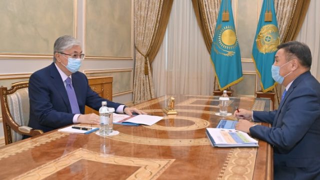 Сыбайлас жемқорлыққа қарсы іс-қимыл агенттігінің төрағасы президентке есеп берді