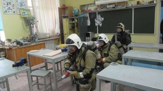 Мектепте эвакуация жолын жабуға қатаң тыйым салынды