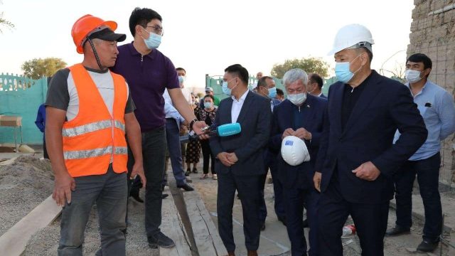 Жамбыл облысындағы жарылыстан зардап шеккен ауылға жаңа мектеп салынып жатыр