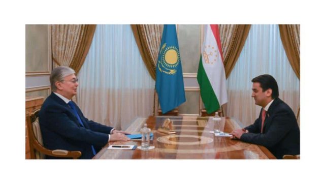 Қасым-Жомарт Тоқаев Рустами Эмомалиді қабылдады