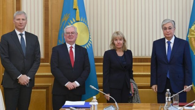 Мемлекет басшысы Еуропалық Одақ делегациясымен кездесті