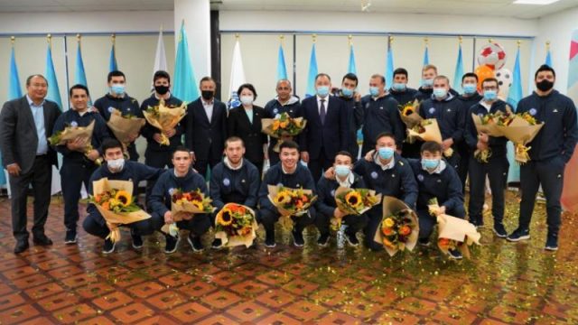 Ақтоты Райымқұлова футзалдан Қазақстан құрамасын құттықтады