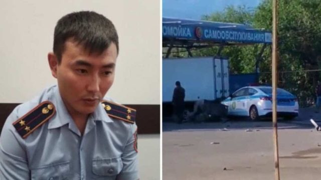 Алматыда қызметтік көлігімен адам қағып кеткен полицей 2 жылға сотталды