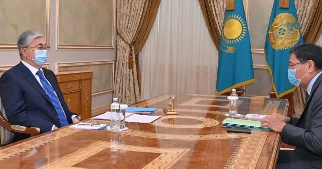 Ерболат Досаев президентке ұлттық қордың есебін баяндады