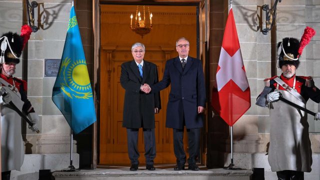 Қасым-Жомарт Тоқаев Швейцария президентімен кездесті