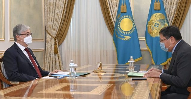 Ұлттық банк төрағасы президентке дүниежүзілік инфляциялық қысымның күшейгенін айтты