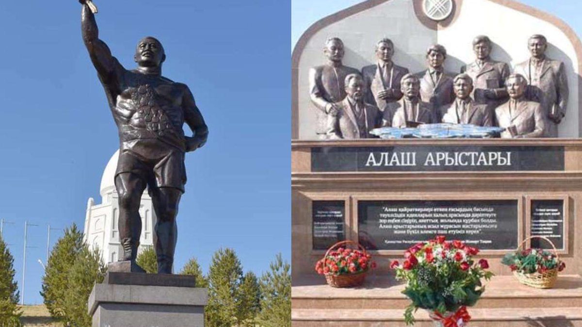Алаш арыстары. Қажымұқан Мұңайтпасов. Ескерткіш
